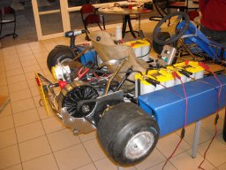 2009 - Montage du kart de la Ciotat 