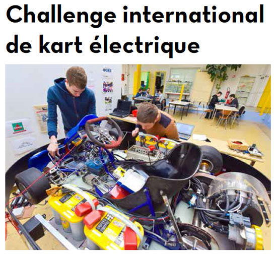 Vivre à Limoges - Challenge international de kart électrique