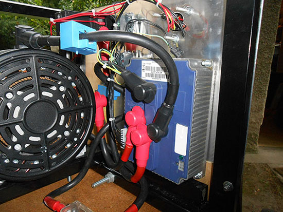 Un kit d’électrification ME0708 + Millipak 4Q + batteries en 48V Un kit d’électrification ME0708 + Millipak 4Q + batteries en 48V