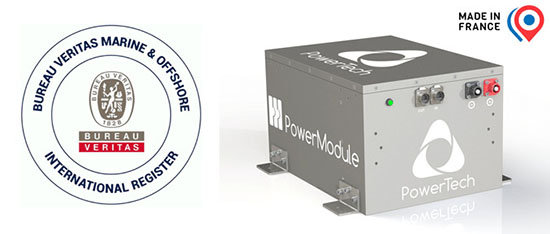 La batterie Lithium PowerModule 48V 105Ah de la société Power Tech Systems