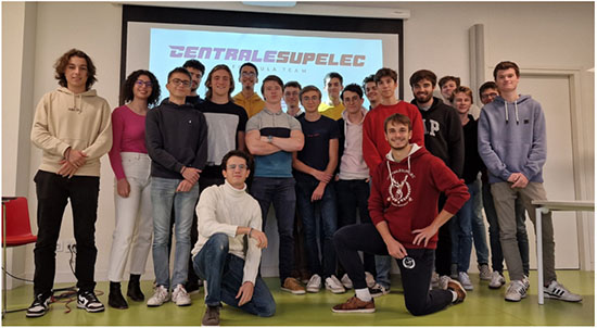 APECS Formula Student de CentraleSupelec construit une monoplace électrique