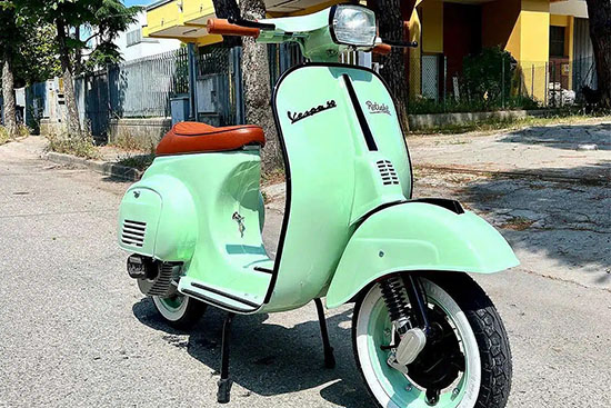 Retrokit - Un kit de 7000 W pour électrifier les scooteurs Vespa