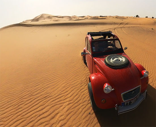 1500km de périple Marocain en 2CV électrique et panneaux solaire !