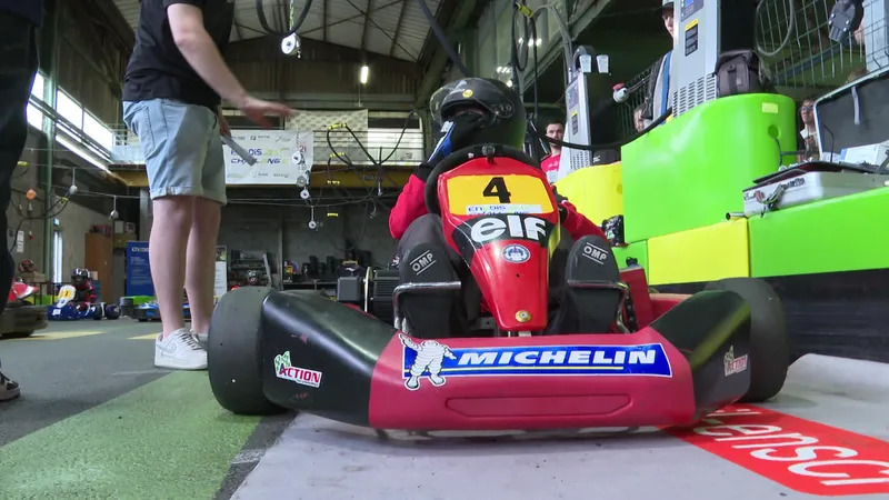 L'équipe de L'Ensil-Ensci a fini cinquième de l'Enedis EV Challenge 2026 de Limoges. © Emmanuel Braud - France Télévisions L'équipe de L'Ensil-Ensci a fini cinquième de l'Enedis EV Challenge 2026 de Limoges. © Emmanuel Braud - France Télévisions