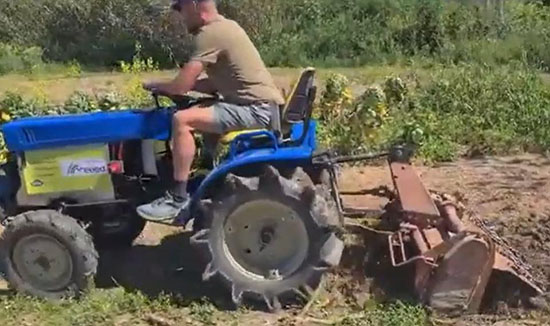 Retrofit - Transformation d'un tracteur thermique en électrique