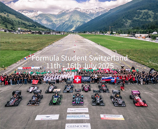 Formula Student Switzerland 1th-16th July 2025